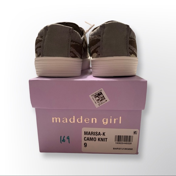 New Madden Girl Marisa-K Camo Knit, Size 9 - Picture 7 of 8